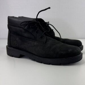 Timberland Men's Black Nubuck Boots